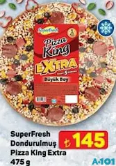 SUPERFRESH DONDURULMUŞ PİZZA KİNG EXTRA 475 G fiyat ve kampanya bilgisi